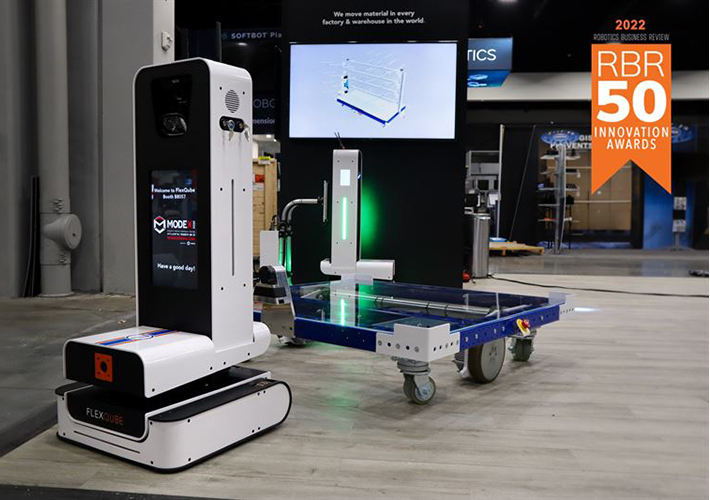 foto noticia FlexQube en av vinnarna i Robotics Innovation Award 2022